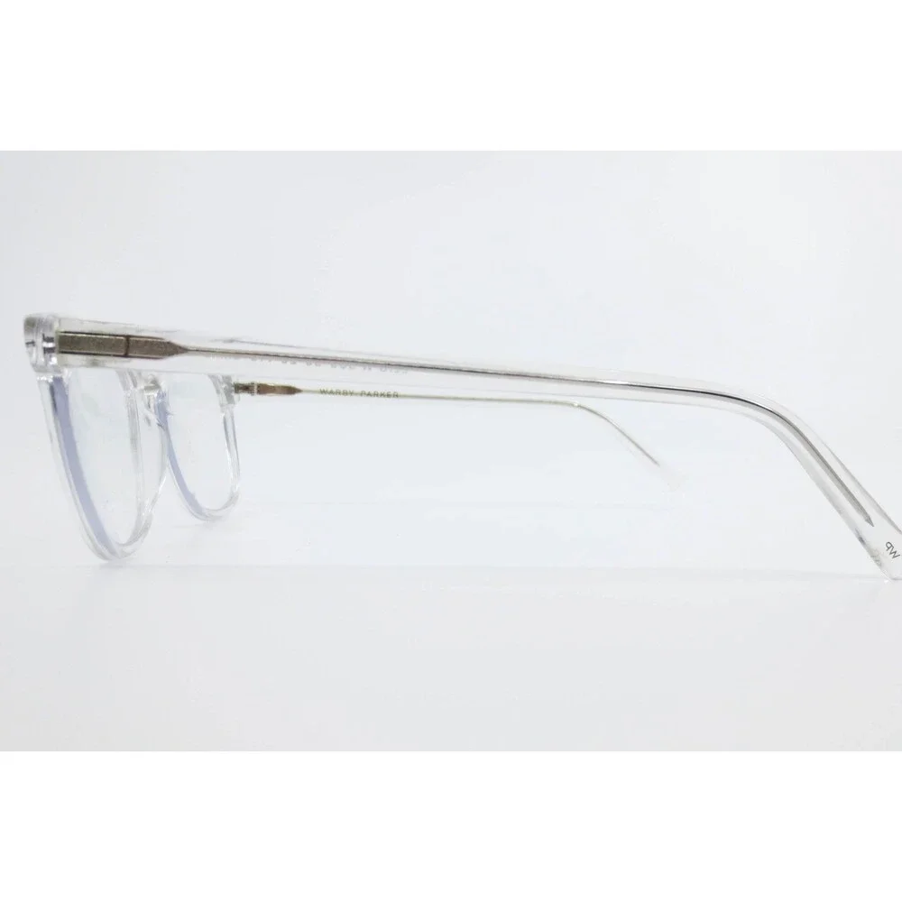 Warby Parker Elio W 500 Clear Square Eyeglasses Frames 50-20-145 Transparent